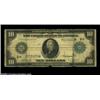 Fr. 934 $10 1914 Federal Reserve Note Star Very Good. Murray lists seven examples of this St. Louis.