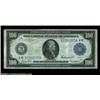 Fr. 1091 $10 1914 Federal Reserve Note Very Fine. This is a surprisingly scarce note, with only abou