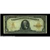 Fr. 1170 $10 1907 Gold Certificate CGA Fine 12. A much scarcer number, with only about a dozen examp