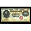 Image 3 : Fr. 1225 $10,000 1900 Gold Certificates Cut Sheet of Three Choice New. Unlike most all other notes,.
