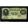 Image 1 : Fr. 1225 $10,000 1900 Gold Certificate Very Fine, Repaired. This is one of the very few examples we.