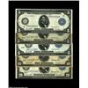 Image 1 : Five Large Federal Reserve Notes. Fr. 847a Extremely Fine, Fr. 850 Fine, Fr. 851c Extremely Fine, Fr