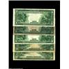 Image 2 : Five Large Federal Reserve Notes. Fr. 847a Extremely Fine, Fr. 850 Fine, Fr. 851c Extremely Fine, Fr