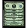 Image 1 : Seven Federal Reserve Notes. There are six $10s and a $20: Fr. 910 (two), 919, 940 (two), 948, and a