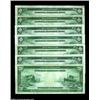 Image 2 : Seven Federal Reserve Notes. There are six $10s and a $20: Fr. 910 (two), 919, 940 (two), 948, and a