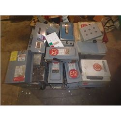 Big Lot of Electrical Disconnects