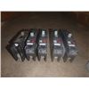 Image 3 : Lot of 5 Circuit Breakers, No Info