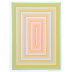 Richard Anuszkiewicz, Sequential III, Serigraph