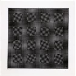 Ludwig Wilding, Squares, Lithograph