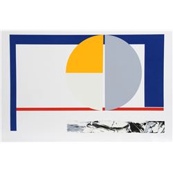 Budd Hopkins, Jutland III, Serigraph