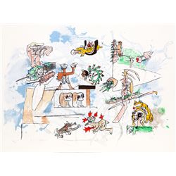 Roberto Matta, Porol-Vua, Lithograph