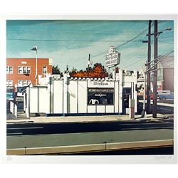 John Baeder, White Castle, Serigraph