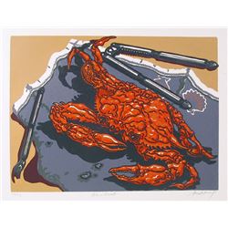 Jack Beal, Blue Crab, Silkscreen