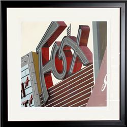 Robert Cottingham, Fox, Silkscreen