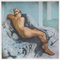 Sandra Lawrence, Nude, Lithograph