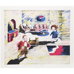 Cliff Ara Condak, Jiggs and Annie, Lithograph