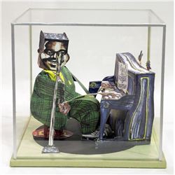 Red Grooms, Fats Domino, 3-D Lithograph Sculpture