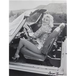 George Barris, Marilyn at the Wheel, C-Print Photograph