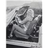 Image 1 : George Barris, Marilyn at the Wheel, C-Print Photograph