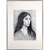 Image 1 : Raphael Soyer, Portrait of a Woman, Lithograph