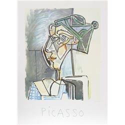 Pablo Picasso, Tete de Femme au Chignon, Lithograph