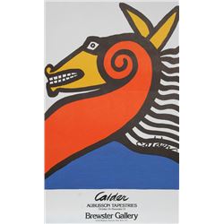 Alexander Calder, Exhibition at Brewster Gallery, Lithograph Poster