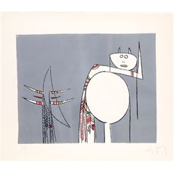 Wifredo Lam, La Double Vie, Lithograph