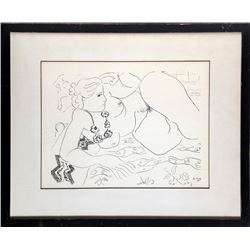 Henri Matisse, Reclining Nude, Lithograph