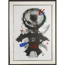 Joan Miro, L'Ange Crible, Aquatint