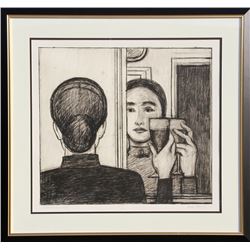 Will Barnet, Between Life and Life, Lithograph