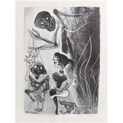 William Gropper, I Gotta Gal from The Capriccios Portfolio, Lithograph