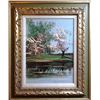 Image 1 : Morris Katz, Spring Trees, Oil Painting