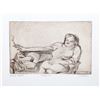 Image 1 : James Kearns, Cigarette, Etching