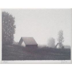 Robert Kipniss, Morning View II, Lithograph