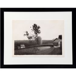 Robert Kipniss, Morning View III, Lithograph