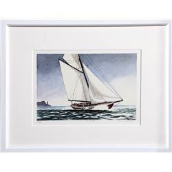 John McNulty, Sailing 4, Lithograph