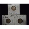 Image 1 : 1919,1920 & 1921 GREAT BRITAIN SILVER 6 PENCE