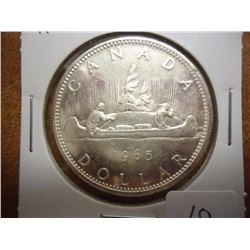 1965 CANADA SILVER DOLLAR