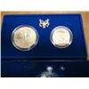 Image 2 : 1886 STATUE OF LIBERTY 2 COIN UNC SET ORIGINAL US MINT PACKAGING