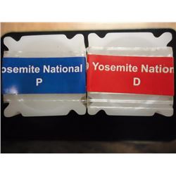 2-$10 ROLLS OF 2010-P & D YOSEMITE N.P. QUARTERS UNC