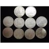 Image 1 : 10 ASSORTED 1960'S CANADA SILVER 10 CENTS