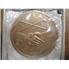 Image 2 : US MINT LIST MEDAL #101 3" BRONZE GEORGE WASH. PEACE AND FRIENDSHIP, ORIGINAL US MINT PACKAGING SEAL