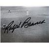 Image 3 : 8X12 PHOTO "1951 SHOT HEARD AROUND THE WORLD" SIGNED BY BOBBY THOMPSON AND RALPH BRANCA SEM CERTIFIE