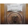 Image 1 : 1961 JEFFERSON NICKEL PCGS PR65
