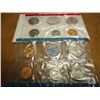 Image 1 : 1968 US MINT SET (UNC) P/D/S (WITH ENVELOPE) 40% SILVER JOHN F. KENNEDY HALF DOLLAR, THIS IS AN OFFI