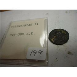 375-392 A.D. VALENTINIAN II ANCIENT COIN