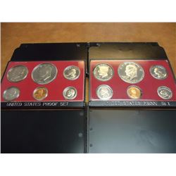 1975 & 1976 US PROOF SETS (WITH BOXES)