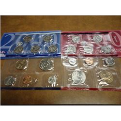 2000 US MINT SET (UNC) P/D (WITH ENVELOPE)