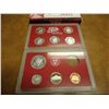 Image 2 : PARTIAL 2001 SILVER US PROOF SET (WITH BOX) MISSING DOLLAR