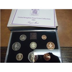 1983 UNITED KINGDOM PROOF COIN COLLECTION ORIGINAL ROYAL MINT PACKAGING